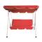 3-Seater Outdoor Patio Swing With Adjustable Canopy